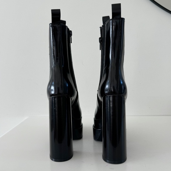 🏷️ SOLD • BROWNS • B2 Bowden Platform Boots in Black • 5 - Picture 8 of 16